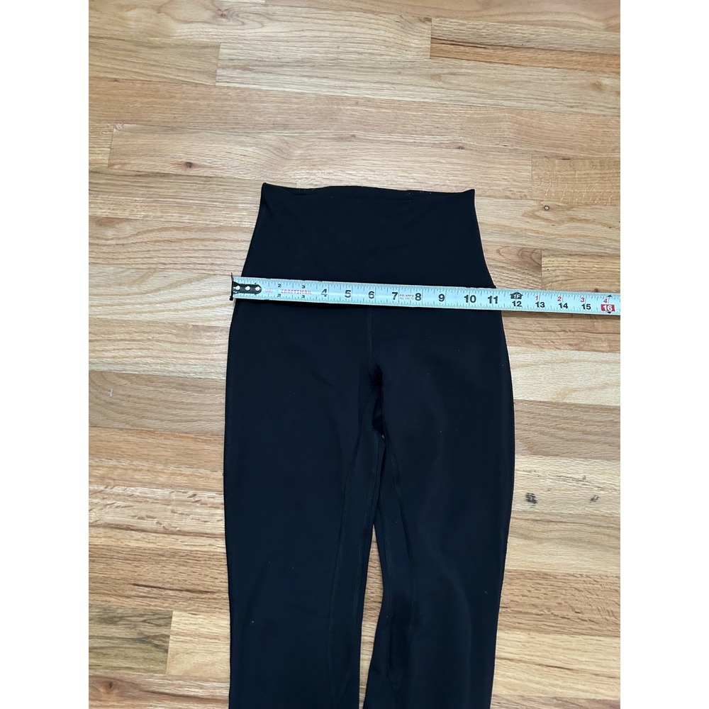 Lululemon Groove Super High-Rise Flared Pant Nulu Black Size 0 LW5FCHS - Picture 5 of 9